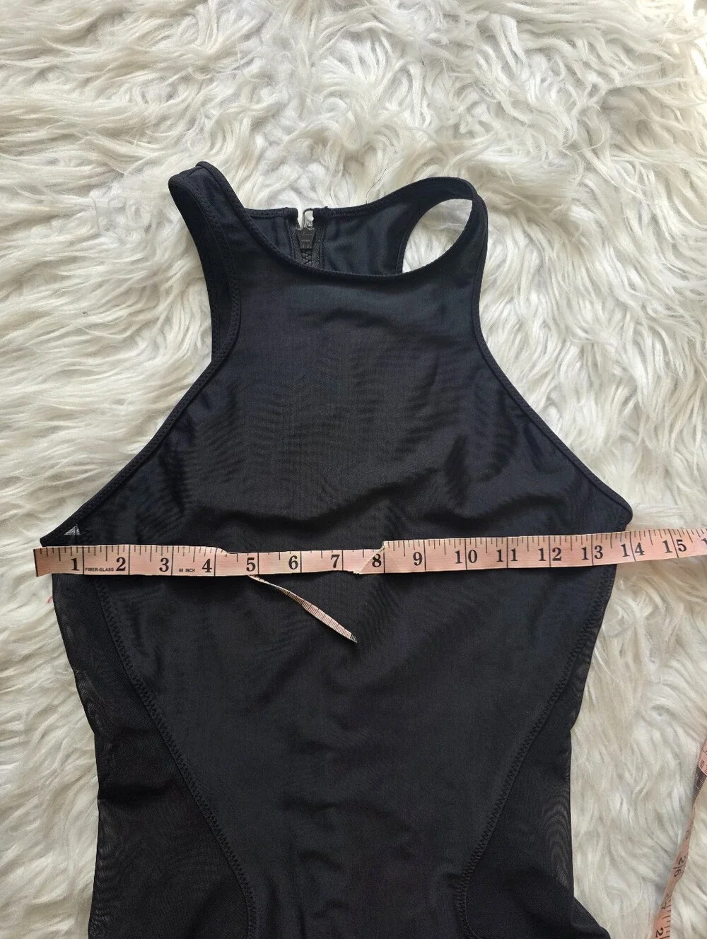 lululemon athletica Black High-Neck Zip-Front One-Piece Swimsuit